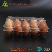 Caixas plásticas claras feitas sob encomenda do ovo de PVC / PET